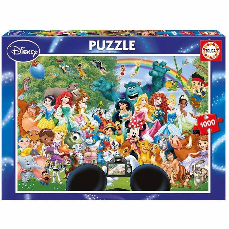 Educa 16297. Puzzle 1000 Piezas Mundo Disney