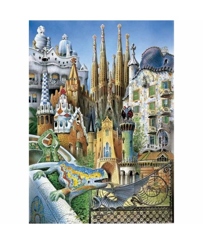 Educa 11874. Puzzle 1000 Piezas Gaudí Collage
