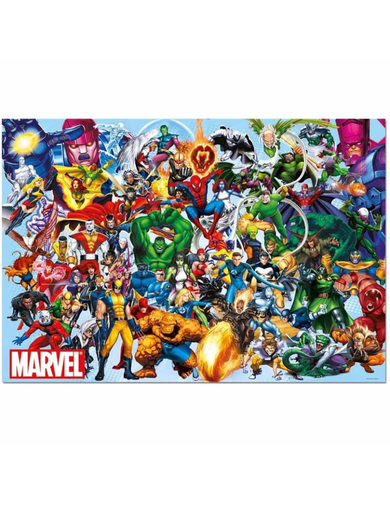 Educa 15193. Puzzle 1000 Piezas Héroes Marvel