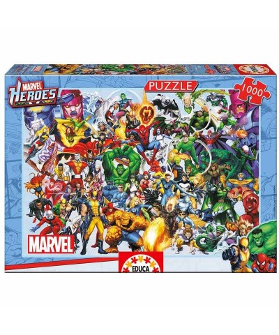 Educa 15193. Puzzle 1000 Piezas Héroes Marvel