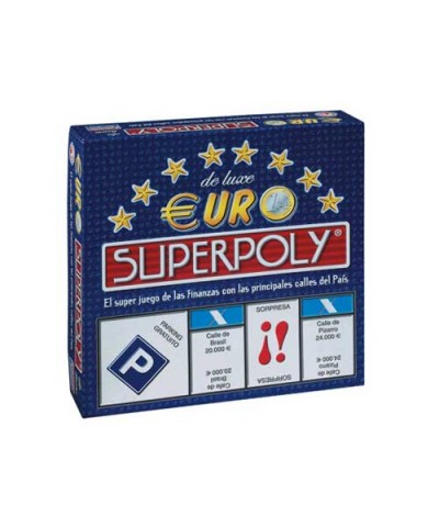 1320. Juego de mesa Superpoly de Luxe Euro, Falomir