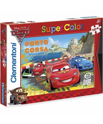 Clementoni 27800. Puzzle 104 Piezas Cars Porto Corsa