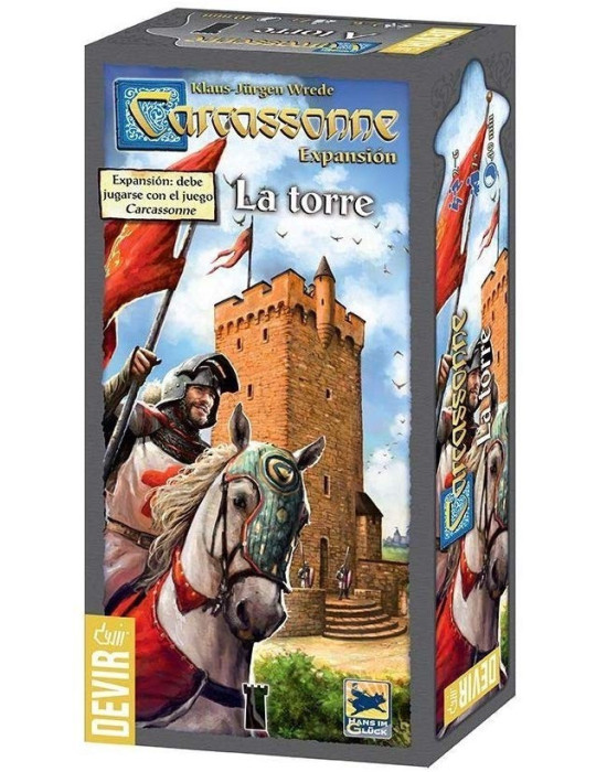 Devir BGTORRE. La Torre Expansión de Carcassone