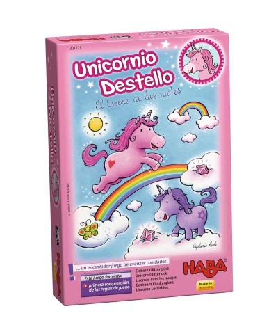 Unicornio Destello: El Tesoro de las Nubes