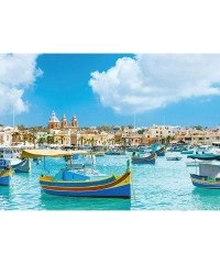 Puzzle 1000 Piezas Malta Mediterránea