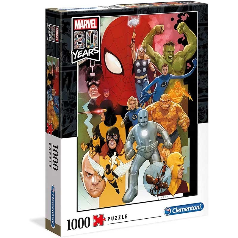 Puzzle 1000 Piezas Marvel 80 Aniversario