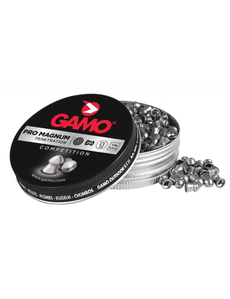 321725 Gamo. Lote 5 cajas x 250 Perdigones ProMagnum Cal.5.5mm