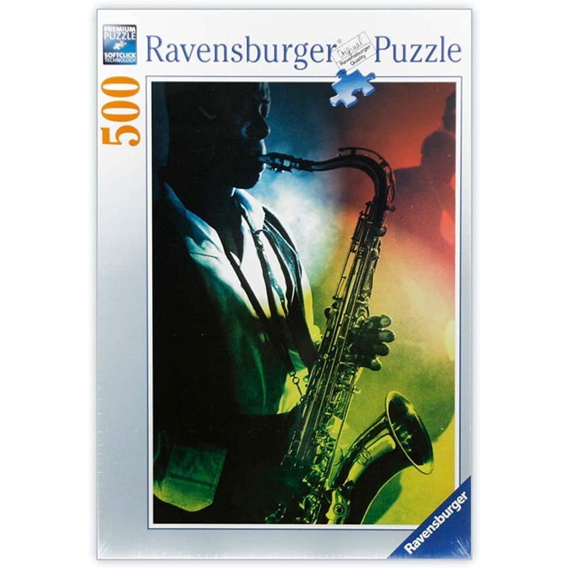 141234. Puzzle Ravensburger 500 piezas Sesión de Jazz