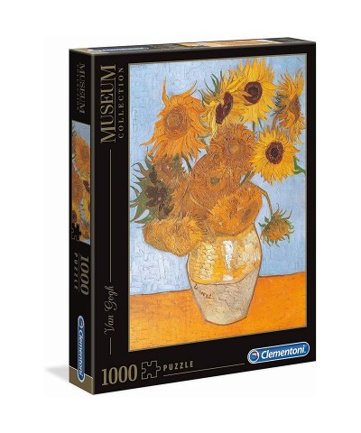 31438. Puzzle Clementoni 1000 piezas Van Gogh: Los girasoles