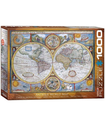 Puzzle 1000 piezas Mapamundi Antiguo
