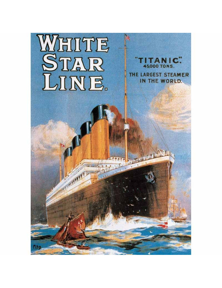 Puzzle 1000 piezas Cartel Titanic