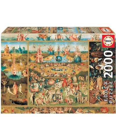 Puzzle 2000 piezas El Jardín de las Delicias