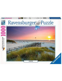 Puzzle 1000 Piezas El Atardecer sobre Amrum