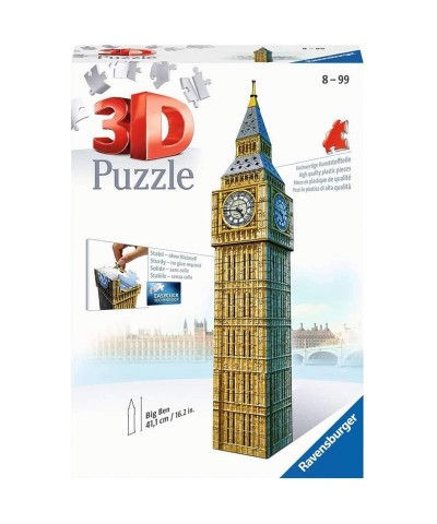 Ravensburger 12554. Puzzle 3D 216 piezas Big Ben