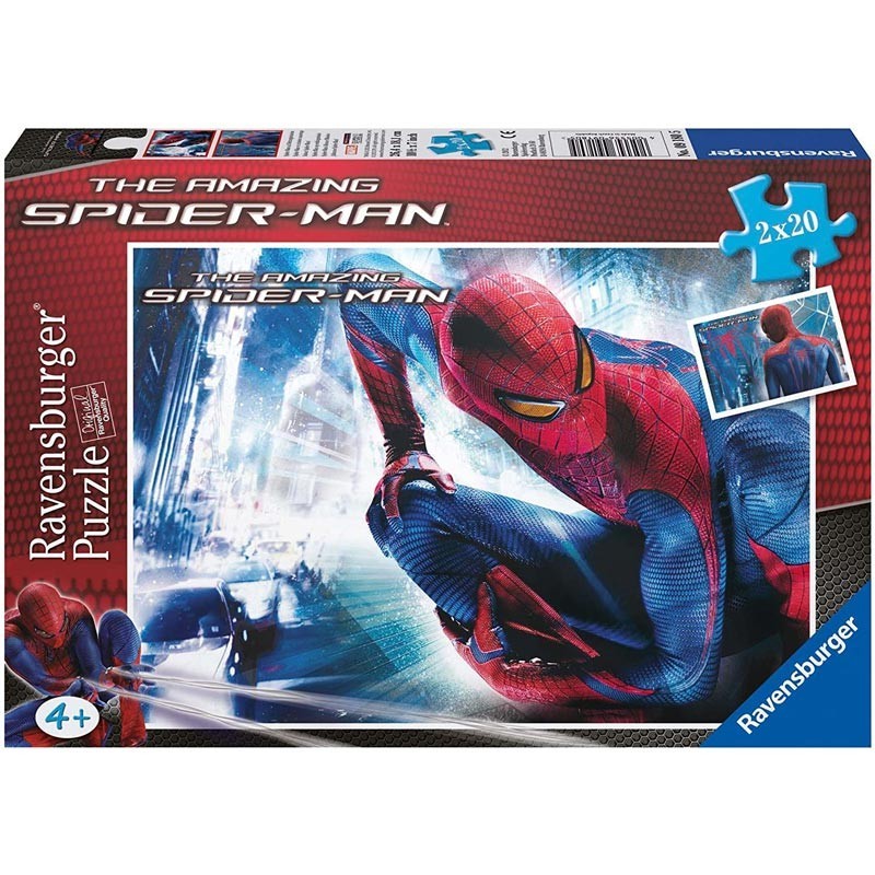Puzzle 2x20 Piezas Spiderman