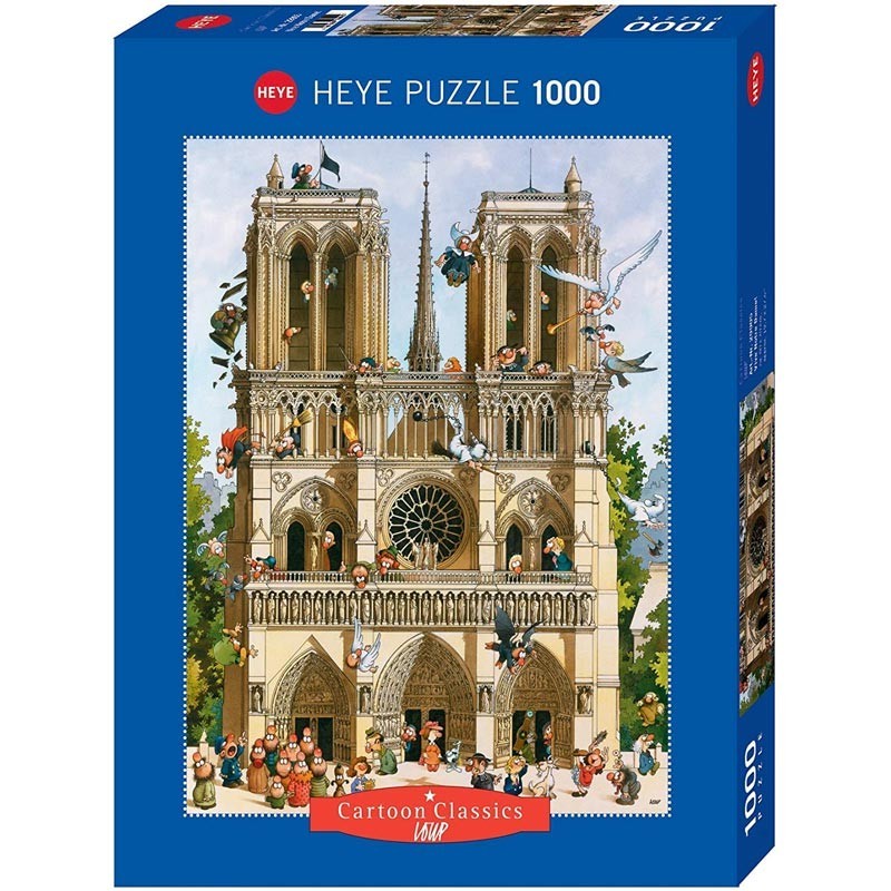 Puzzle 1000 Piezas ¡Viva Notre Dame!