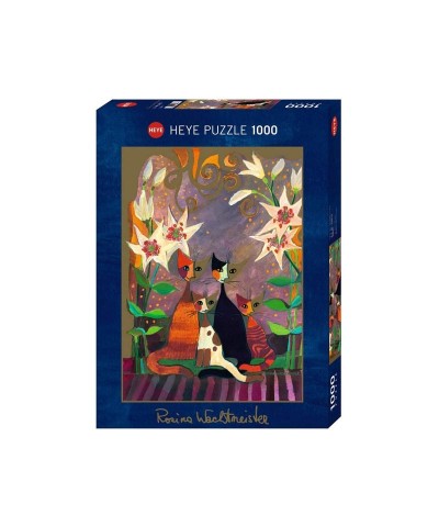 Heye 29819. Puzzle 1000 Piezas Lirios. Rosina Wachtmeister