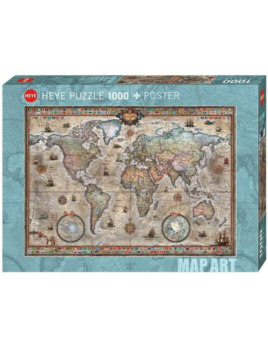 Puzzle 1000 Piezas Mundro Retro