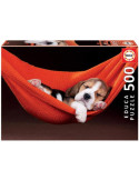 Puzzle 500 Piezas Durmiendo en la Hamaca