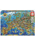 Puzzle 500 Piezas Mapa de Europa