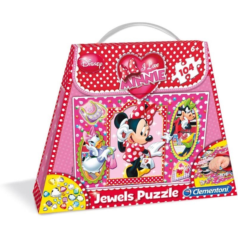 Puzzle 104 Piezas De Compras con Minnie