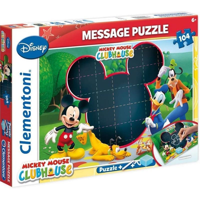 Puzzle 104 Piezas Mickey Mouse Pizarra