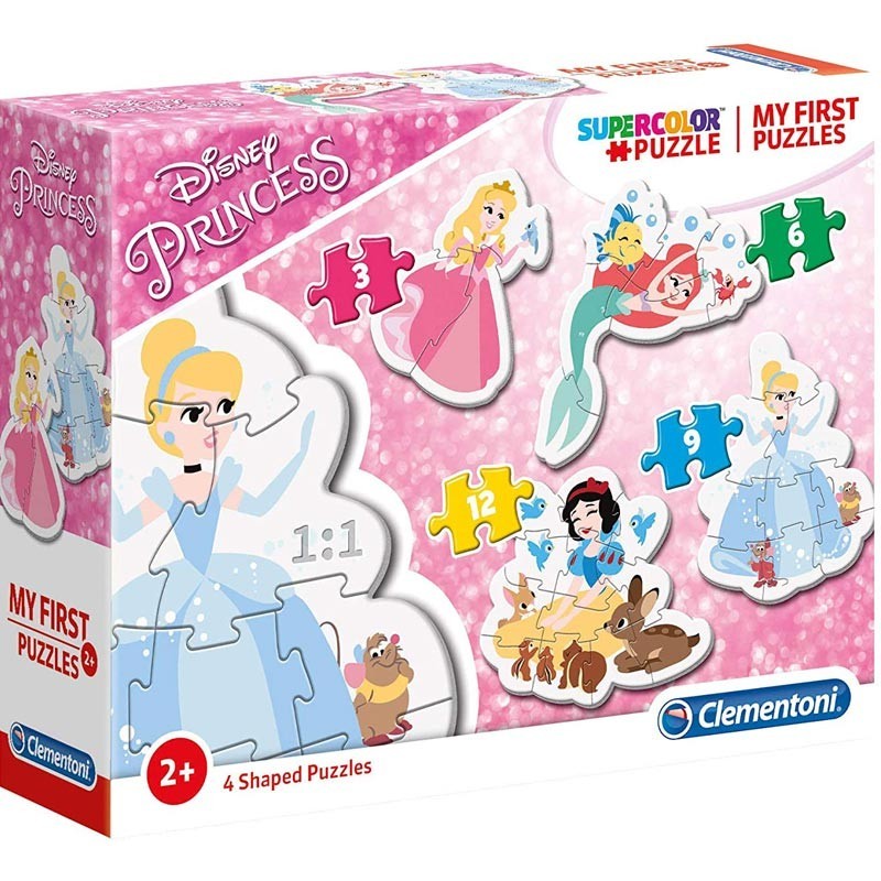 Puzzles Progresivos Princesas Disney