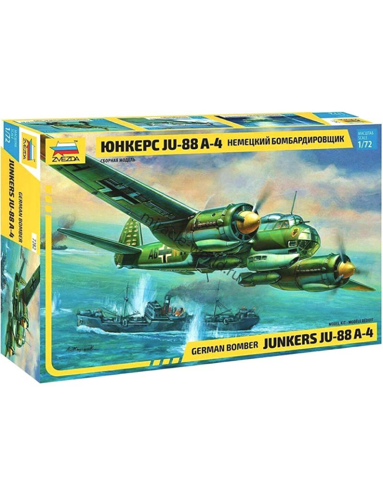 1/72 Avión Junkers JU-88 A-4