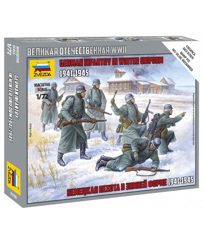 1/72 Infantería Alemana Uniforme Invierno 1941-45