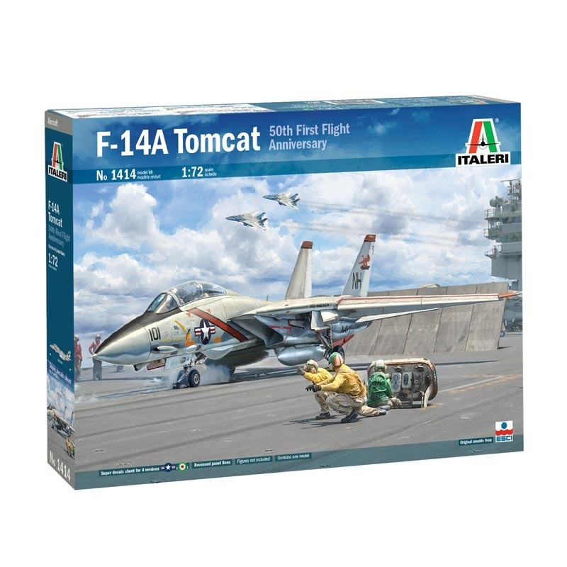 Italeri 1414. 1/72 Avión F-14A Tomcat