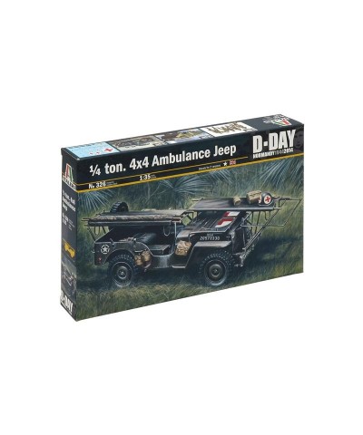 1/35 Coche Jeep Ambulancia 4x4 1/4 TON