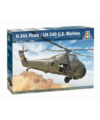 1/48 Helicóptero H-34A Pirate-UH-34D U.S. Marines