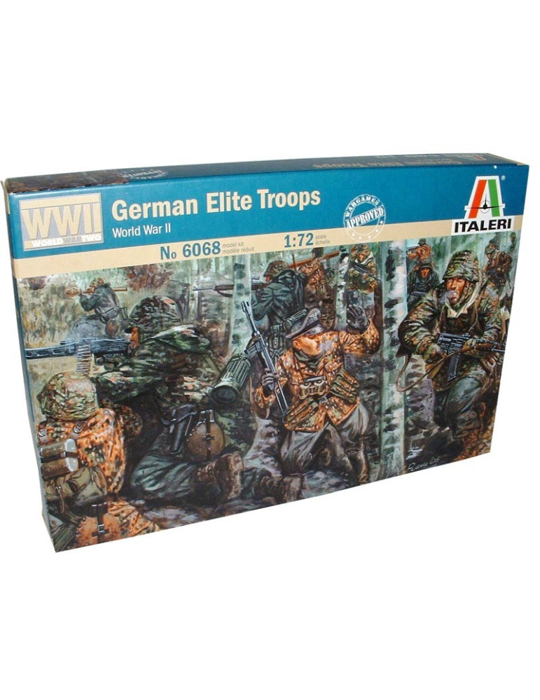 1/72 Tropas de Élite Alemanas WWII
