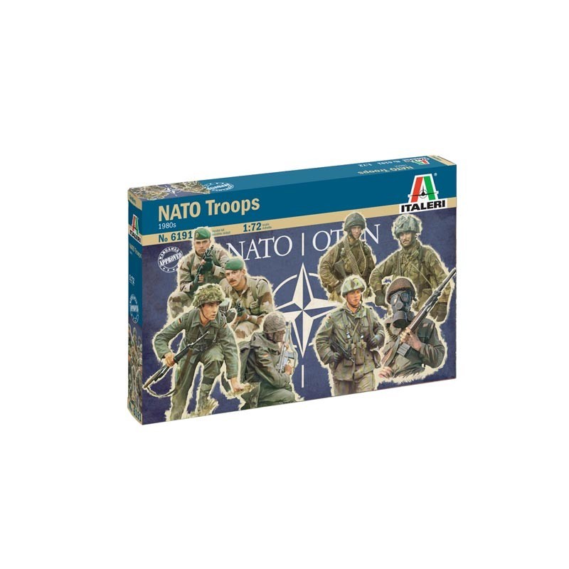 1/72 Tropas de la OTAN 80s