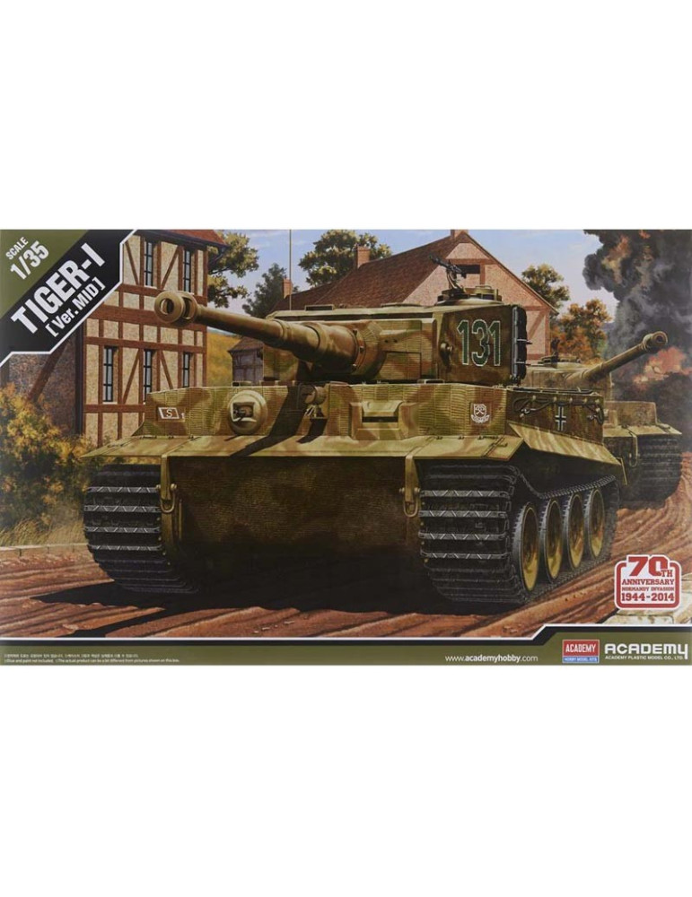 Academy 13287. 1/35 Tanque Tiger I Ver.MID