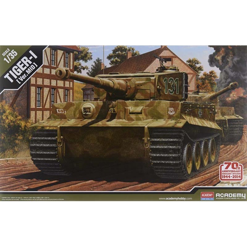 Academy 13287. 1/35 Tanque Tiger I Ver.MID