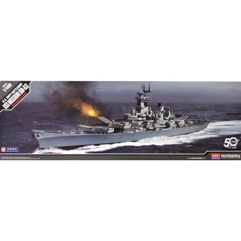 1/400 Barco USS Missouri BB-63