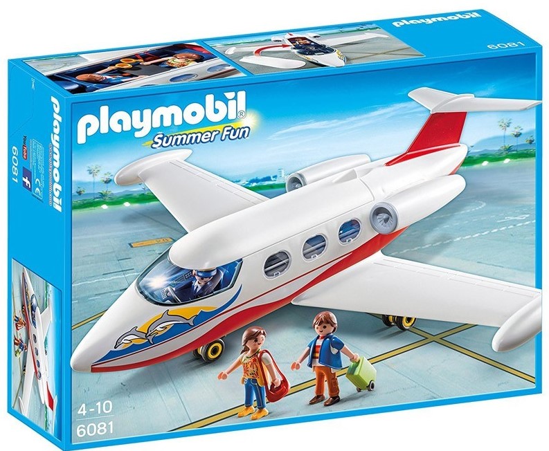 Avión de vacaciones de Playmobil
