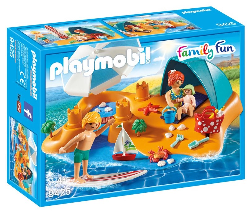 Familia en la Playa Playmobil